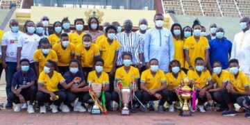 Hasaacas Ladies gets GHS 50K from Bawumia