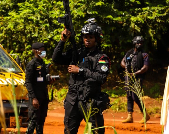 Photos: IGP Dampare undertakes ground operation