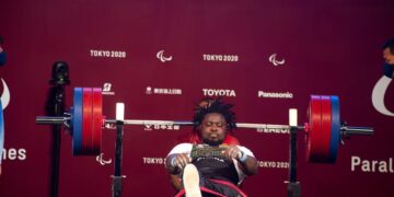 Ghanaian powerlifter Emmanuel Tetteh receives $5000 from a Japanese philanthropist