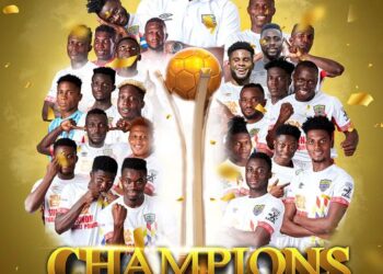 Hearts of Oak complete double after beating AshantiGold in FA Cup final