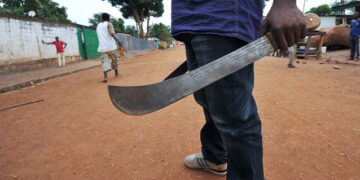 School shut down after man invaded with machete to attack teacher