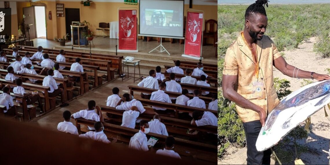 Amoako’s artwork reaches outer space