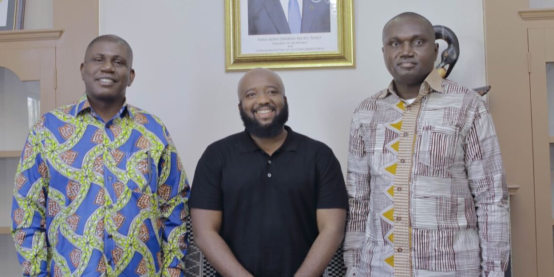 Trigmatic pays courtesy call on Ghana’s Ambassador to South Africa