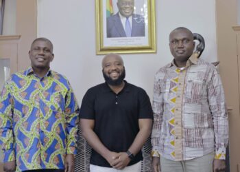 Trigmatic pays courtesy call on Ghana’s Ambassador to South Africa