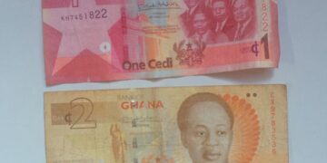 Bank of Ghana to stop printing GHC1 and GHC2 notes