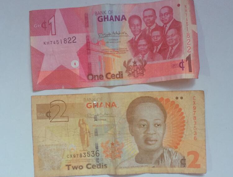 Bank of Ghana to stop printing GHC1 and GHC2 notes