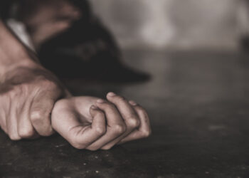 Two men defile alleged lesbian