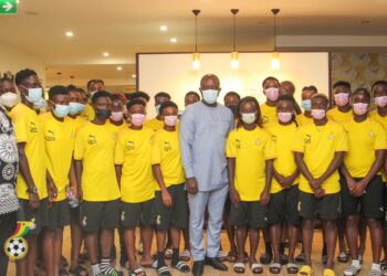 GFA prez charges Black Queens to beat Nigeria and secure 2022 AWCON ticket