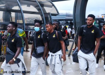 2022 World Cup qualifier: Black Stars arrive in Harare ahead of Zimbabwe clash