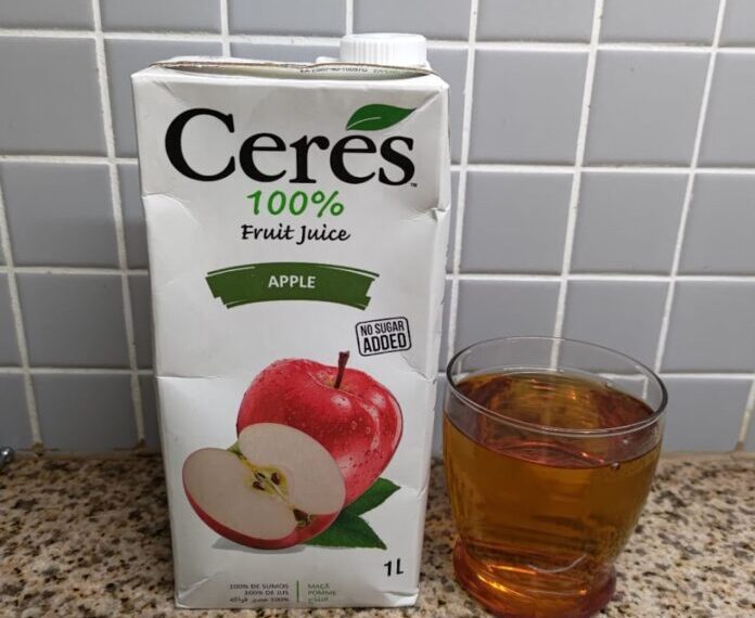FDA cautions of toxic Ceres 100% Apple juice in Ghana