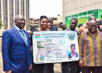 Gov’t to freeze salaries of non Ghana Card holders from December
