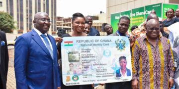 Gov’t to freeze salaries of non Ghana Card holders from December