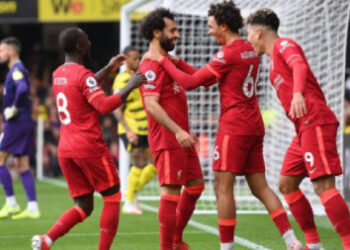 Mane, Firmino, Salah star as Liverpool go top with thumping win over woeful Watford