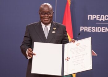 Prez Akufo-Addo receives Serbia's highest national award