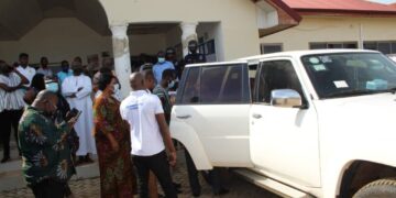 DCE “sent to hospital” after swearing-in ceremony happens inside a car