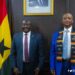 CAF prez meets Ghana’s Veep Dr. Bawumia to discuss Africa football development