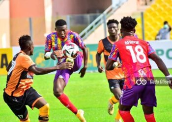 GPLonHappyFM: Hearts of Oak held by Legon Cities in Accra