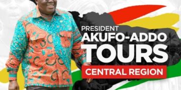 Akufo-Addo storms Central region