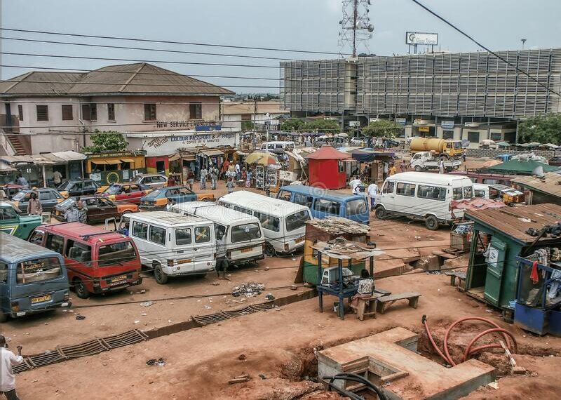 The market is flooded with cheap Asian buses - Neoplan Ghana