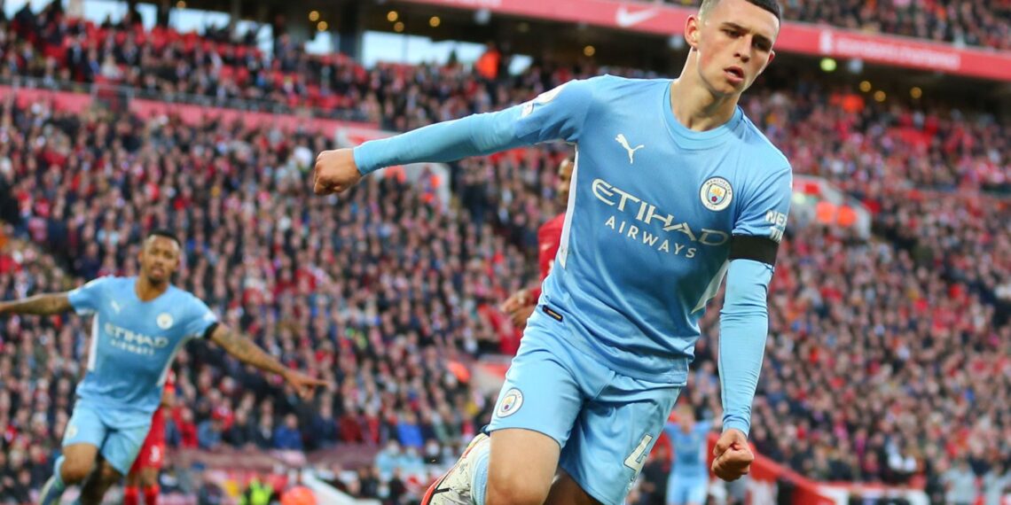 Manchester City earn late draw at Liverpool in thriller