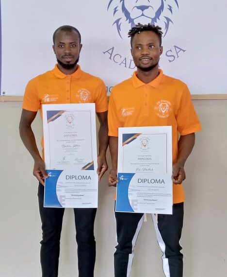 Ghanaian duo Bashiru Iddrisu, Eric Mallick get coaching badges in Fencing