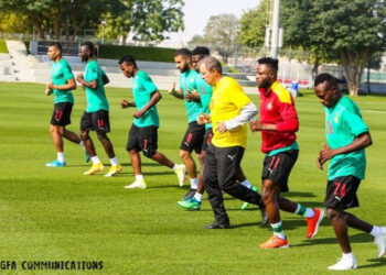 2021 AFCON: Black Stars begin training with nine players