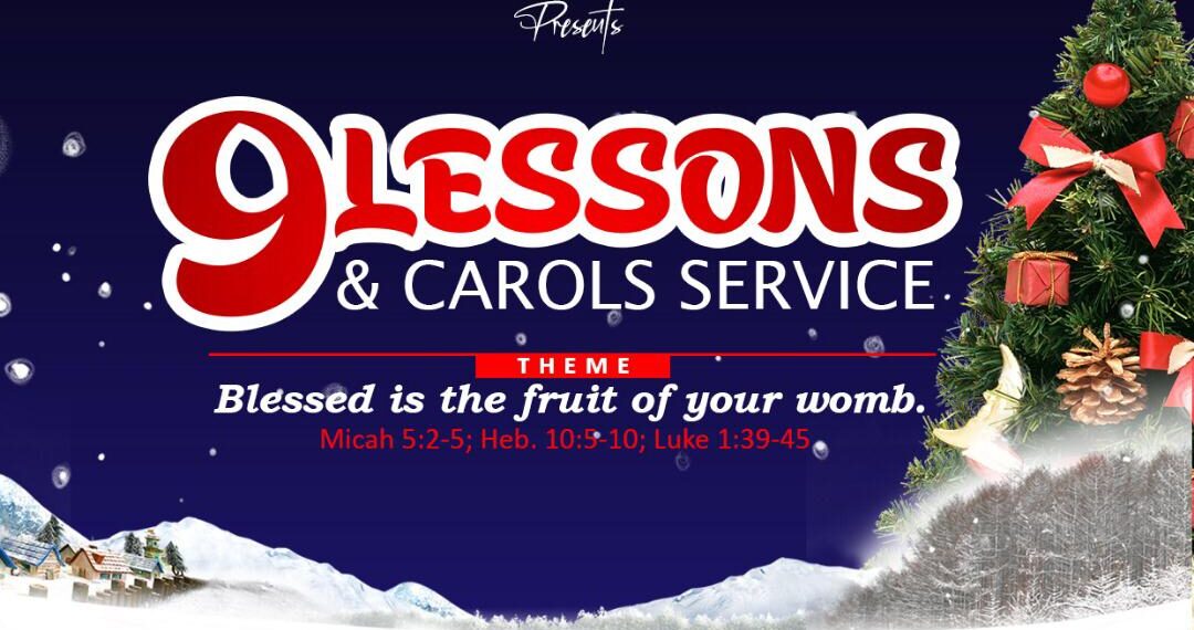 PCG Priscilla Congregation to hold ‘9 Lessons & Carols Service