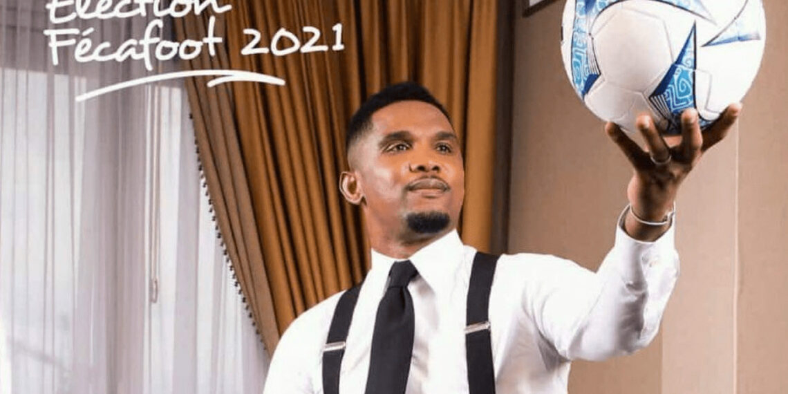 Samuel Eto’o elected president of Cameroon FA