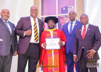 UGCSI confers honorary doctorate on Prophet Emmanuel Adjei