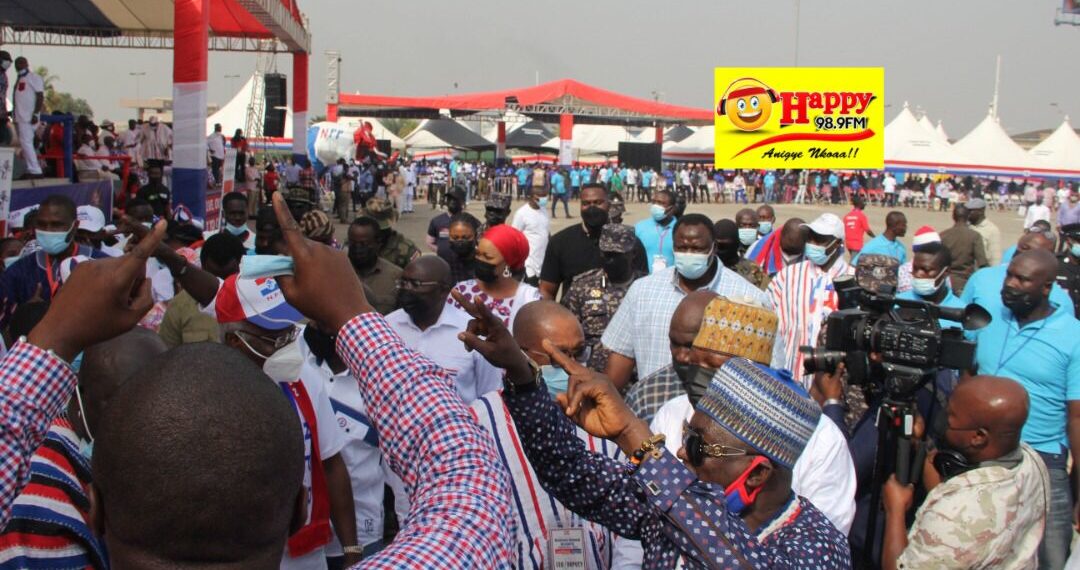 Photos: How all Ashanti Region MPs welcomed Bawumia at NPP’s delegates’ conference