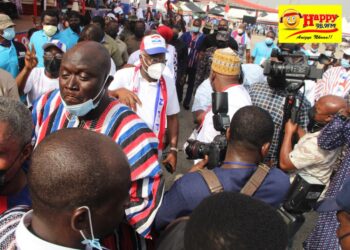 Photos: How all Ashanti Region MPs welcomed Bawumia at NPP’s delegates’ conference