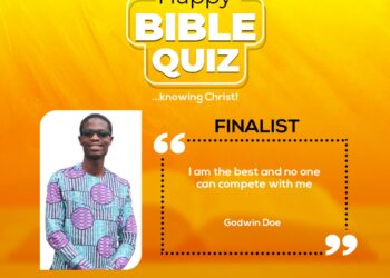 Doe Godwin emerges winner of the 2nd edition of the Happy Bible Quiz
