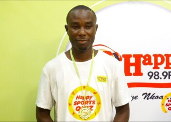 Amos Bayano wins Happy 98.9 FM Sports Quiz