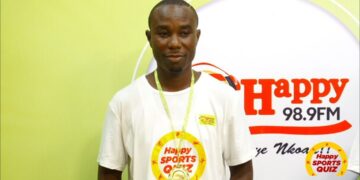 Amos Bayano wins Happy 98.9 FM Sports Quiz