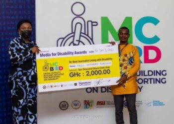 eTV Ghana’s Paul Anomah-Kordieh wins journalist with disability award
