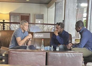 Chris Hughton spotted with Hudson-Odoi’s father as he closes in on Black Stars job