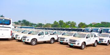 Bawumia hands over 150 additional vehicles to second cycle schools