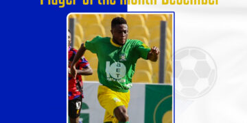 GPL: Emmanuel Gyamfi wins NASCO Player of the Month for Dec.