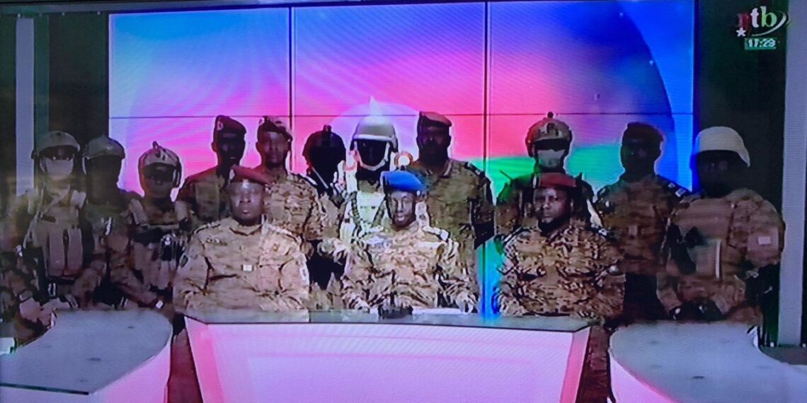 Burkina Faso military says it has seized power; suspends constitution