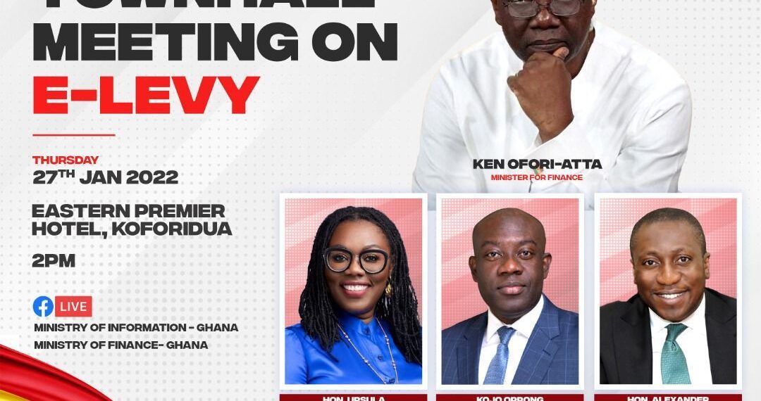 Townhall meetings on e-levy to address misinformation – Sheila Bartels