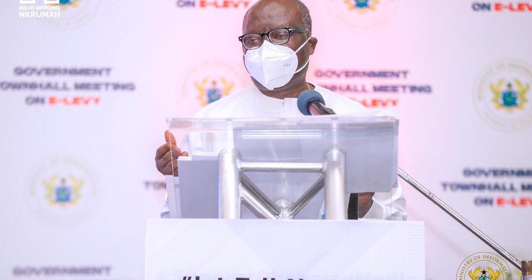 There will be disaster in Ghana if e-levy is not passed – Ken Ofori-Atta predicts
