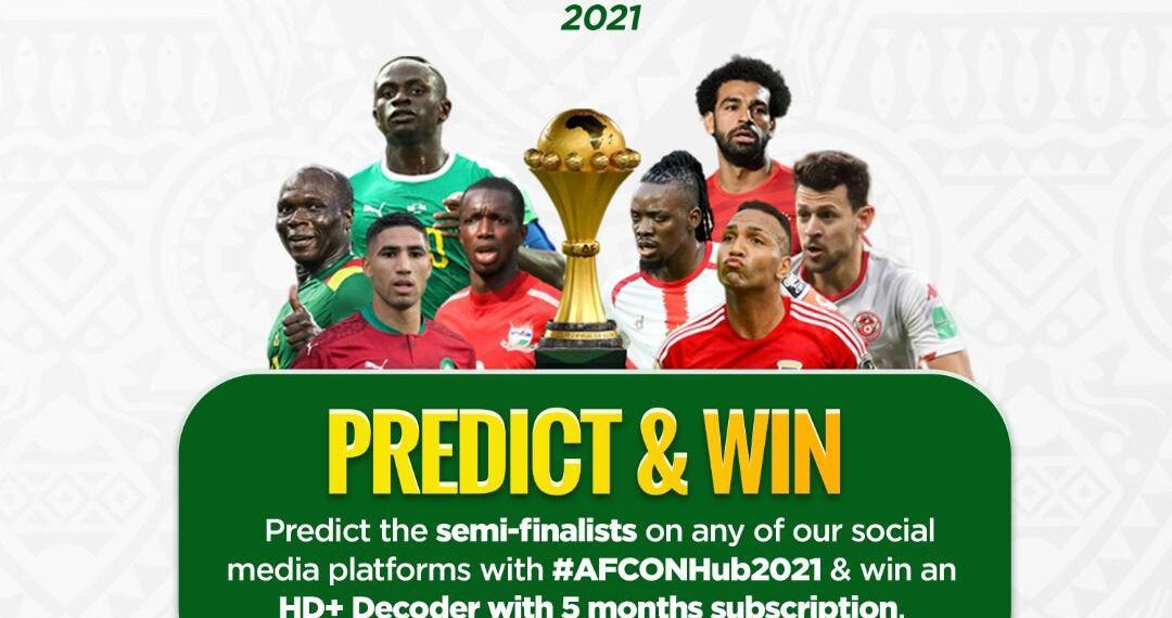 HD+, e TV Ghana-Happy FM to reward fans with predict and win promo in ongoing 2021 AFCON