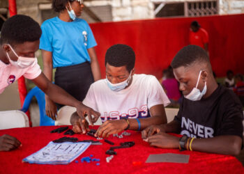 Vodafone Ghana Foundation holds STEM education workshop for kids of New Life Orphanage