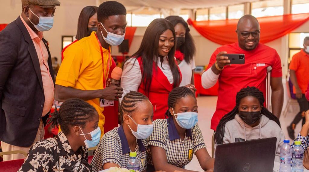 Vodafone Ghana Foundation empowers 150 girls with digital skills
