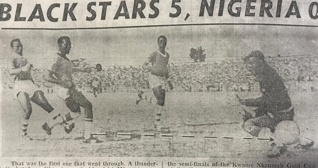 Today In Sports History: Ghana thrash Nigeria 5-0 to book place in final of Kwame Nkrumah Gold Cup