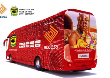 Asante Kotoko gets new ‘fabulous’ bus from Access Bank