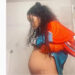 Rihanna breaks the internet with new bathroom photo of baby bump