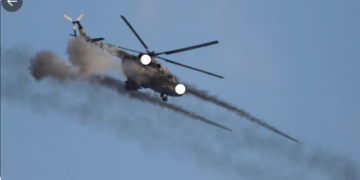 Videos show Russian attack helicopters swarm over Ukraine as war Escalates