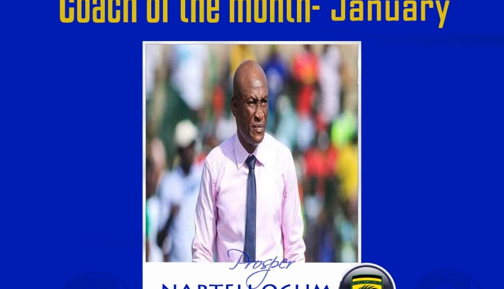 Asante Kotoko coach named NASCO Coach of the month for January