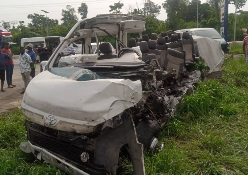 5 dead in a fatal accident on Accra-Kumasi highway